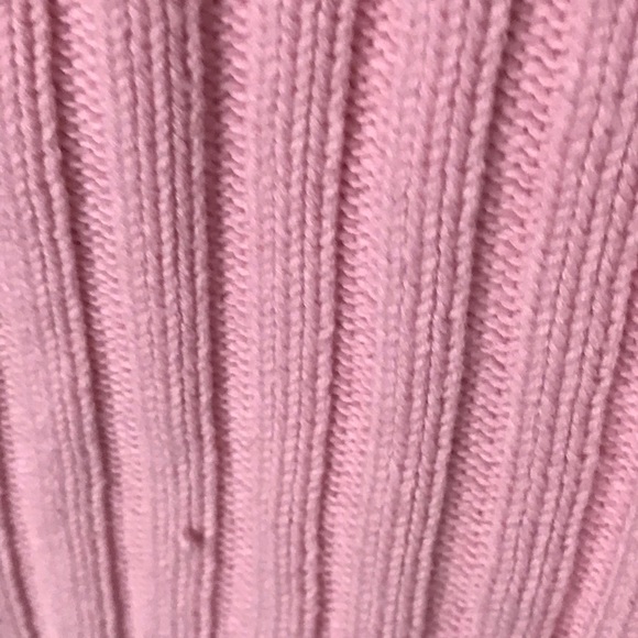 🌸3/$20 Liz&co. Pink Sweater with Pockets - Picture 5 of 5